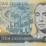C 187 - CÉDULA 100 CRUZADOS 1987 - BANCO CENTRAL DO BRASIL  - CMB  - S