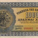 P 117b -  GRECIA  1000 DRACHMAI 1941   MBC/S