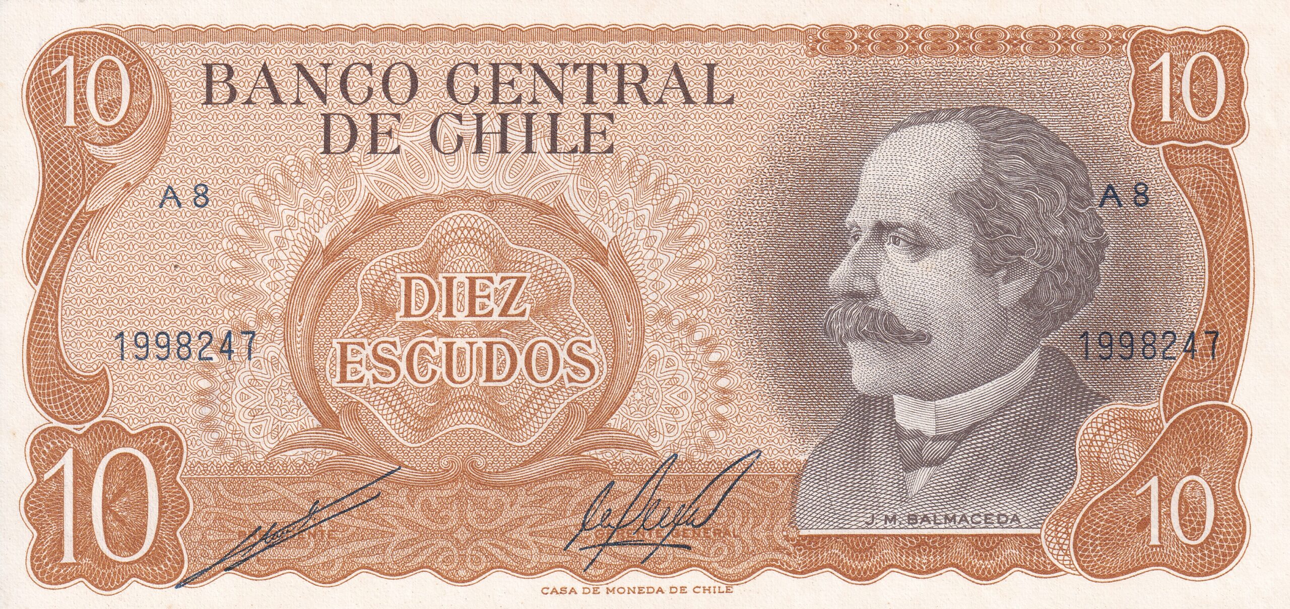 P142 P142 - Chile - 50 PESOS 1970 FE - Imagem 1