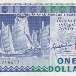 P 18a - SINGAPURA 1 DOLLAR 1987  MBC/S