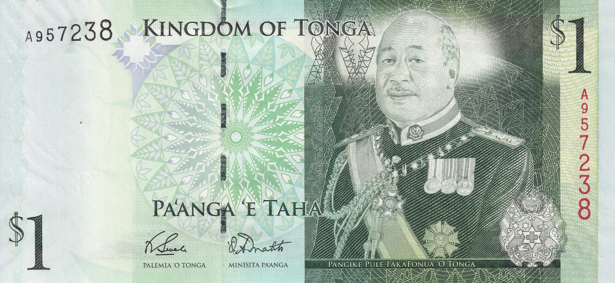 P37 P 37 - TONGA 1 PAANGA 2008 FE - Imagem 1
