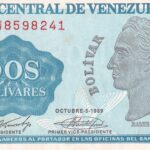 P 69 - VENEZUELA 1 BOLIVAR  1989 S
