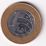 RH v574b - MOEDA 1 REAL 2002 MBC  REVERSO HORIZONTAL