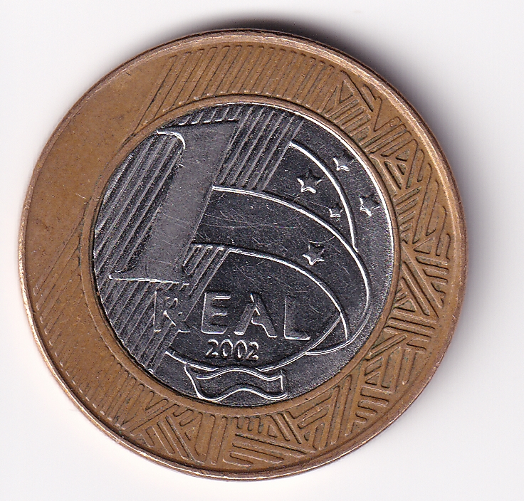 RH v574b-2 RH v574b - MOEDA 1 REAL 2002 MBC REVERSO HORIZONTAL - Imagem 1