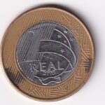 RH v577b - MOEDA 1 REAL 2005 MBC  REVERSO HORIZONTAL