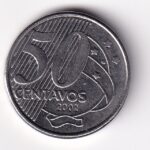 RI v548a - MOEDA 50 CENTAVOS  2002 SOBERBA  REVERSO  INVERTIDO